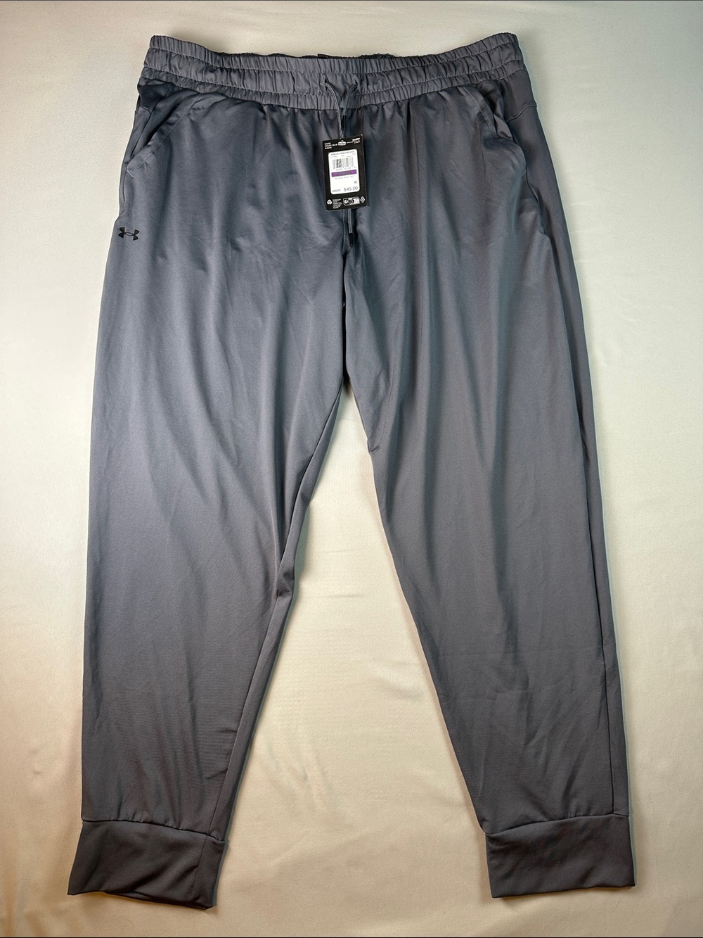 Under Armour Women’s Joggers Pants Dark Gray Performance Pockets